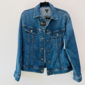 NWT Lee Denim Jean Jacket Sz Medium New Tags Jean Jacket Lee Legendary Rider Med